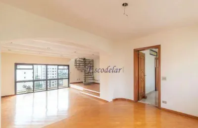 Cobertura para alugar, 350 m² por r$ 23.500,02/mês - moema índios - são paulo/sp