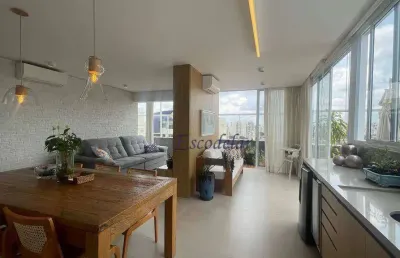 Cobertura com 3 dormitórios à venda, 189 m² por r$ 2.600.000,00 - vila ipojuca - são paulo/sp