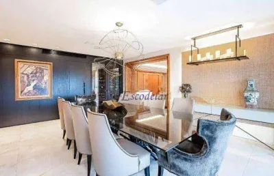 Apartamento com 3 dormitórios à venda, 497 m² por r$ 11.000.000,00 - campo belo - são paulo/sp