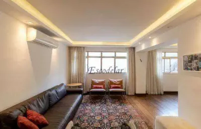 Apartamento com 3 quartos, 1 suite, 1 vaga, à venda, 140 m²  - jardim américa - próximo a oscar freire