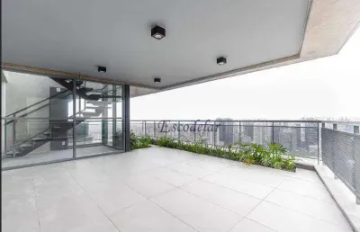 Cobertura com 4 dormitórios à venda, 410 m² por r$ 7.490.000,00 - brooklin paulista - são paulo/sp