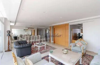 Cobertura com 4 dormitórios à venda, 380 m² por r$ 5.500.000,00 - brooklin - são paulo/sp