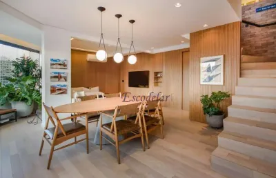 Cobertura com 3 dormitórios à venda, 242 m² por r$ 6.290.000,00 - pinheiros - são paulo/sp
