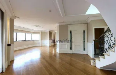 Cobertura com 4 dormitórios à venda, 546 m² por r$ 11.500.000,00 - campo belo - são paulo/sp