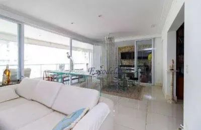 Apartamento com 4 dormitórios à venda, 233 m² por r$ 4.100.000,00 - campo belo - são paulo/sp
