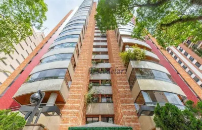 Apartamento com 4 dormitórios/4vagas - terraço - à venda, 220 m²  - moema pássaros- são paulo/sp