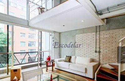 Loft com 1 dormitório à venda, 78 m² por r$ 2.230.000,00 - jardins - são paulo/sp