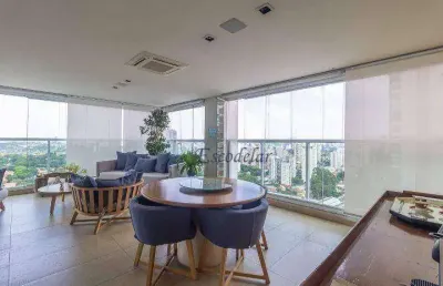 Apartamento com 3 dormitórios à venda, 251 m² por r$ 4.800.000,00 - campo belo - são paulo/sp
