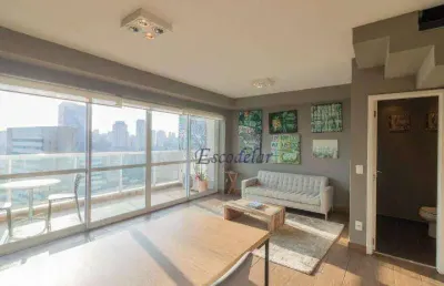 Apartamento duplex com 1 dormitório à venda, 89 m² por r$ 1.780.000,00 - brooklin - são paulo/sp