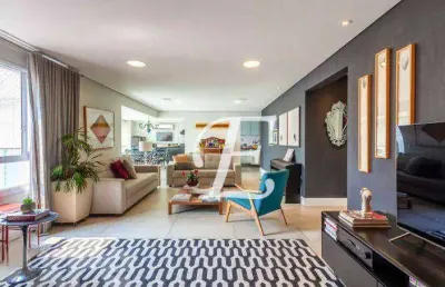 Apartamento com 3 dormitórios à venda, 210 m² por r$ 5.600.000,00 - vila olímpia - são paulo/sp