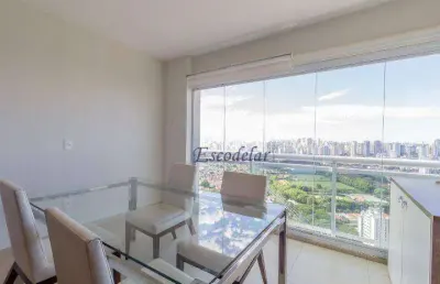 Apartamento com 1 dormitório para alugar, 66 m² por r$ 9.754,00/mês - brooklin - são paulo/sp