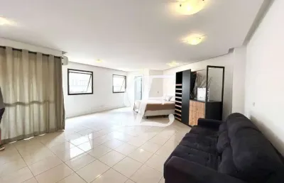 Apartamento com 1 quarto sendo 1 suíte 2 banheiros 2 vagas para alugar, 60 m² por r$ 4.010/mês - morumbi - são paulo/sp