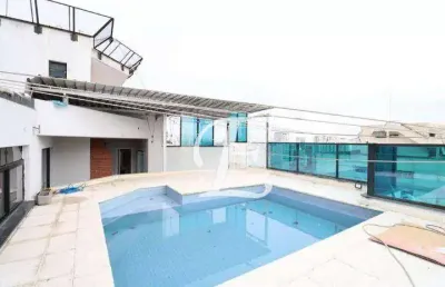 Cobertura com 2 dormitórios para alugar, 215 m² por r$ 10.360,00/mês - vila leopoldina - são paulo/sp