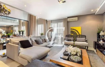 Apartamento duplex com 2 dormitórios à venda, 163 m² por r$ 4.890.000 - moema - são paulo/sp