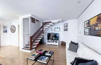 Cobertura com 3 dormitórios à venda, 204 m² por r$ 3.500.001,00 - jardim paulista - são paulo/sp