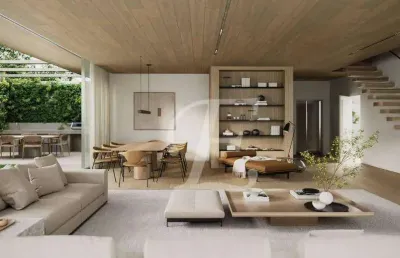 Jardim europa - casa em condomínio fechado exclusivo 4 quartos sendo suítes , 4 vagas