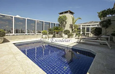 Cobertura duplex com 4 dormitórios à venda, 540 m² por r$ 14.000.000 - moema - são paulo/sp