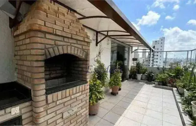 Cobertura com 3 dormitórios à venda, 262 m² por r$ 3.300.000,00 - indianapolis - são paulo/sp