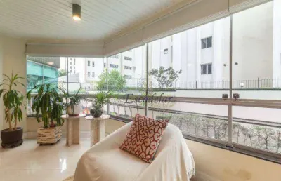 Apartamento com 3 dormitórios para alugar, 191 m² por r$ 14.227,00/mês - campo belo - são paulo/sp