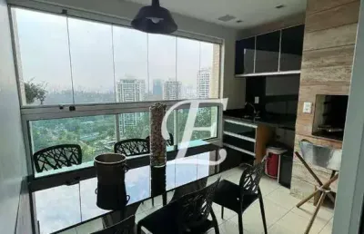 Apartamento duplex com 4 dormitórios para alugar, 280 m² por r$ 32.175,00/mês - jardim morumbi - são paulo/sp