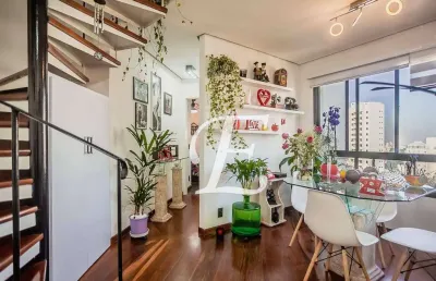 Cobertura com 2 dormitórios para alugar, 97 m² por r$ 6.131,00/mês - vila andrade - são paulo/sp