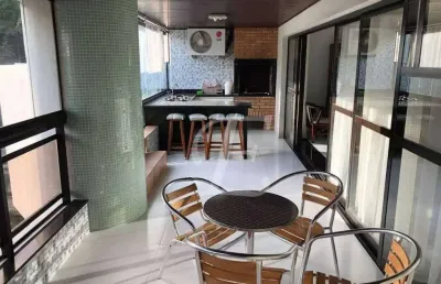 Apartamento com 5 dorms à venda, 200 m² com piscina privativa - pitangueiras - guarujá/sp