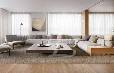 Apartamento, 196m2, a venda no jardins, 3 quartos, 3 suítes, 2 vagas no coração do jardins.
