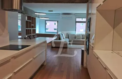 Loft sofisticado e mobiliado com 100m² no coração do itaim bibi – edifício barão de queluz