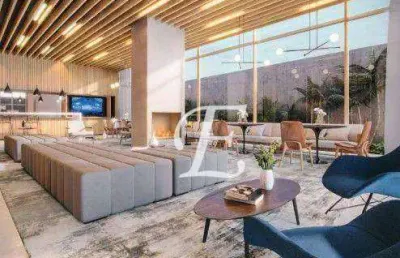 Apartamento garden à venda 156m², 2 suites com  2 vagas no itaim bibi