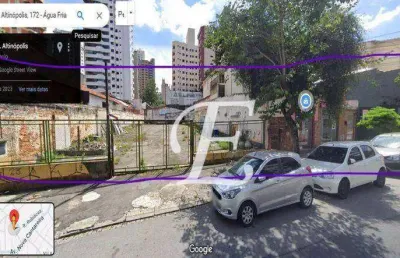 Terreno à venda, 1416 m² por r$ 8.410.000,00 - água fria - são paulo/sp