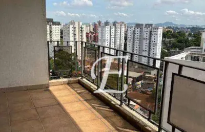 Cobertura com 3 dormitórios à venda, 636 m² por r$ 1.750.000,00 - fazenda morumbi - são paulo/sp