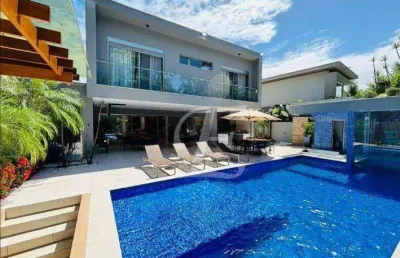 Casa com 6 dormitórios à venda, 537 m² por r$ 18.900.000,00 - riviera - bertioga/sp