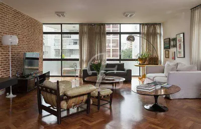 Apartamento charmoso e reformado em rua cobiçada de higienópolis – 4 dormitórios e 3 suítes