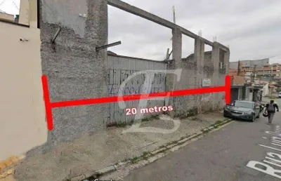 Terreno para alugar, 860 m² por r$ 13.000,00/mês - vila pedroso - são paulo/sp