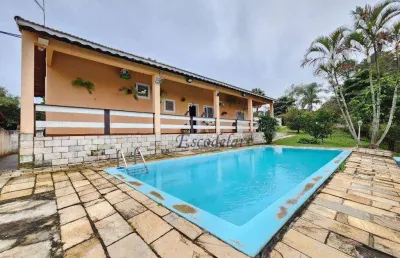 Chácara com 4 dormitórios à venda, 1150 m² por r$ 890.000,00 - serra da cantareira - mairiporã/sp