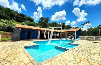 Chácara com 3 dormitórios à venda, 4500 m² - terra preta - mairiporã/sp