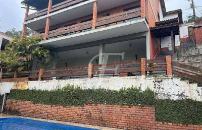 Casa com 4 dormitórios à venda, 467 m² por r$ 1.400.000,00 - serra da cantareira - mairiporã/sp