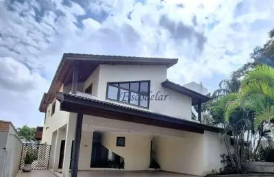 Casa com 4 dormitórios para alugar, 472 m² por r$ 16.098,47/mês - alphaville 12 - santana de parnaíba/sp
