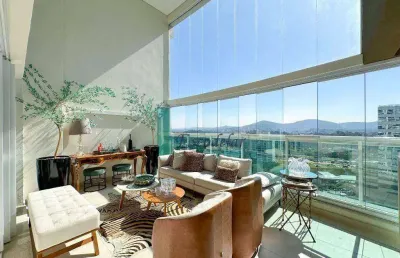 Apartamento á venda em alphaville no condomínio the lake