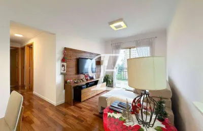 Apartamento com 3 dormitórios à venda, 85 m² por r$ 920.000,00 - edifício jupiter - santana de parnaíba/sp