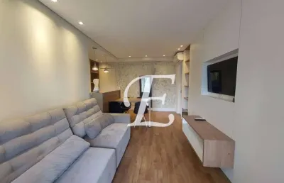 Apartamento com 1 dormitório para alugar, 50 m² por r$ 6.600,00/mês - edifício novare - barueri/sp
