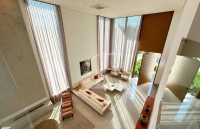 Casa com 5 dormitórios para alugar, 7800 m² por r$ 150.000,00/mês - tamboré - santana de parnaíba/sp