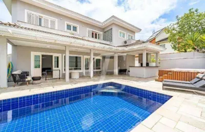 Casa com 4 dormitórios à venda, 460 m² por r$ 3.490.000,00 - alphaville - santana de parnaíba/sp