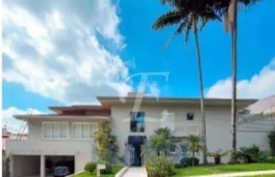 Casa com 4 dormitórios para alugar mobiliada, 497 m² por r$ 50.000/mês - alphaville - barueri/sp