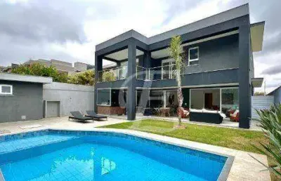 Casa com 4 dormitórios para alugar mobiliiada, 520 m² por r$ 35.000/mês