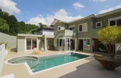 Casa com 3 dormitórios à venda, 455 m² por r$ 4.800.000,00 -  alphaville - santana de parnaíba/sp