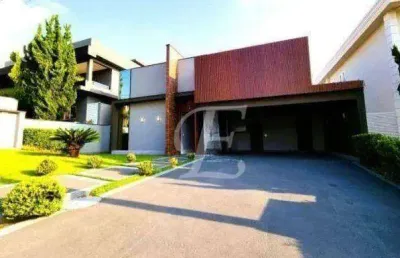 Casa térrea  com 4 dormitórios à venda, 370 m² por r$ 4.000.000 - tamboré - santana de parnaíba/sp