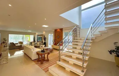 Casa com 4 dormitórios à venda, 525 m² por r$ 6.000.000,00 -  alphaville - santana de parnaíba/sp