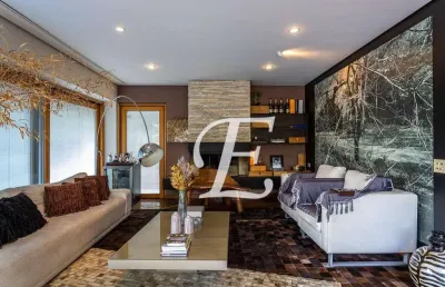 Casa com 5 dormitórios para alugar, 530 m² por r$ 53.600,00/mês - alphaville 08 - santana de parnaíba/sp