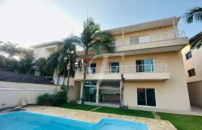 Casa com 4 dormitórios para alugar, 464 m² por r$ 16.960,00/mês - alphaville - santana de parnaíba/sp